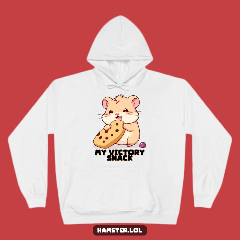 Funny Wobbly Hamster Hoodie - Cozy & Hilarious Pet Treat Gift